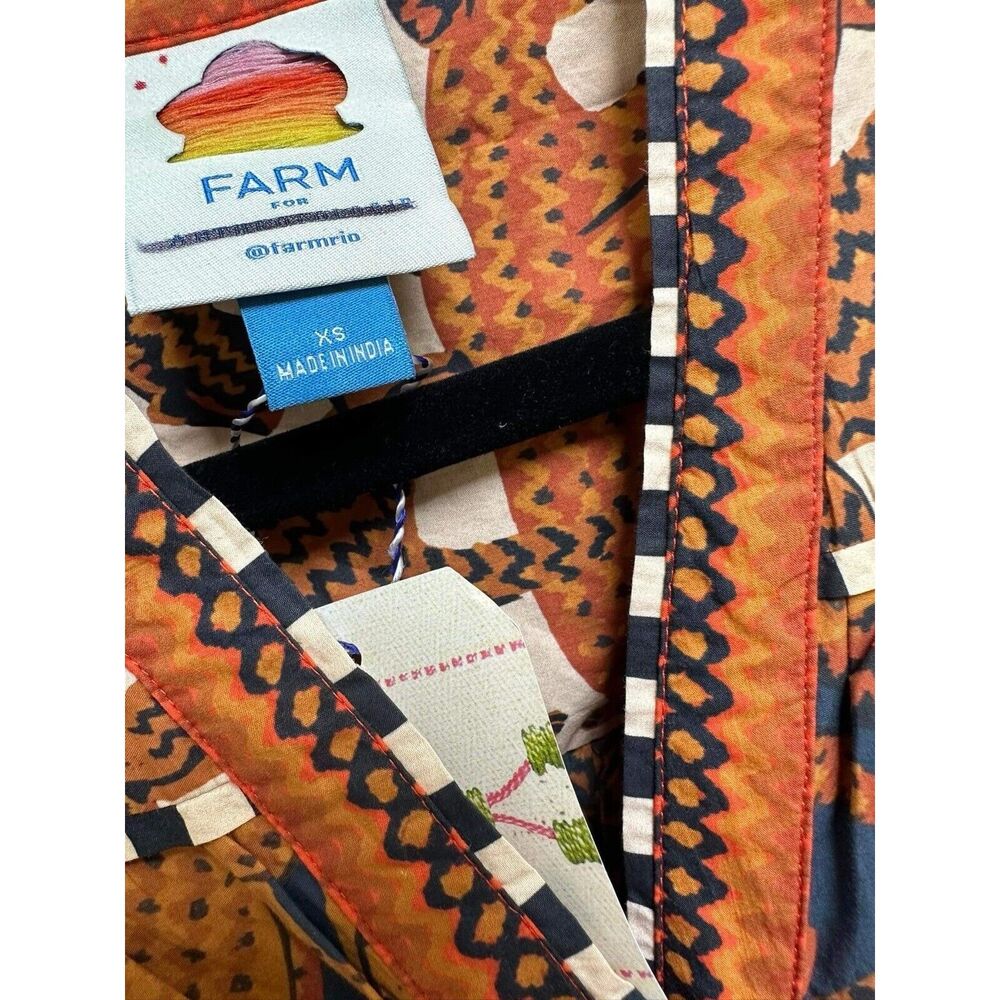 FARM Rio Multicolor Patterned Mini Dress - Picture 9 of 9